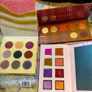 Bundle of  4 eyeshadow pallets full-size palettes